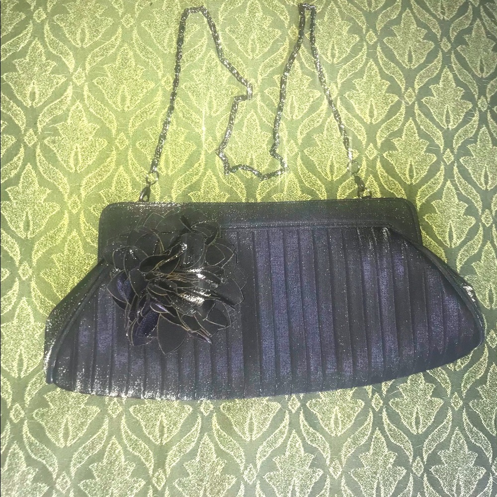 Kate Landry Black Evening Bag